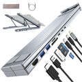 ZENTI ErgoHub Pro — Supporto per Laptop e Docking Station 8-in-1